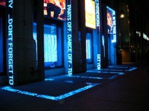 cool neon signs in New York City